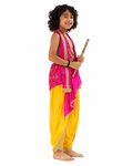 Krishna Costume Set – Pink & Yellow (Design 1)